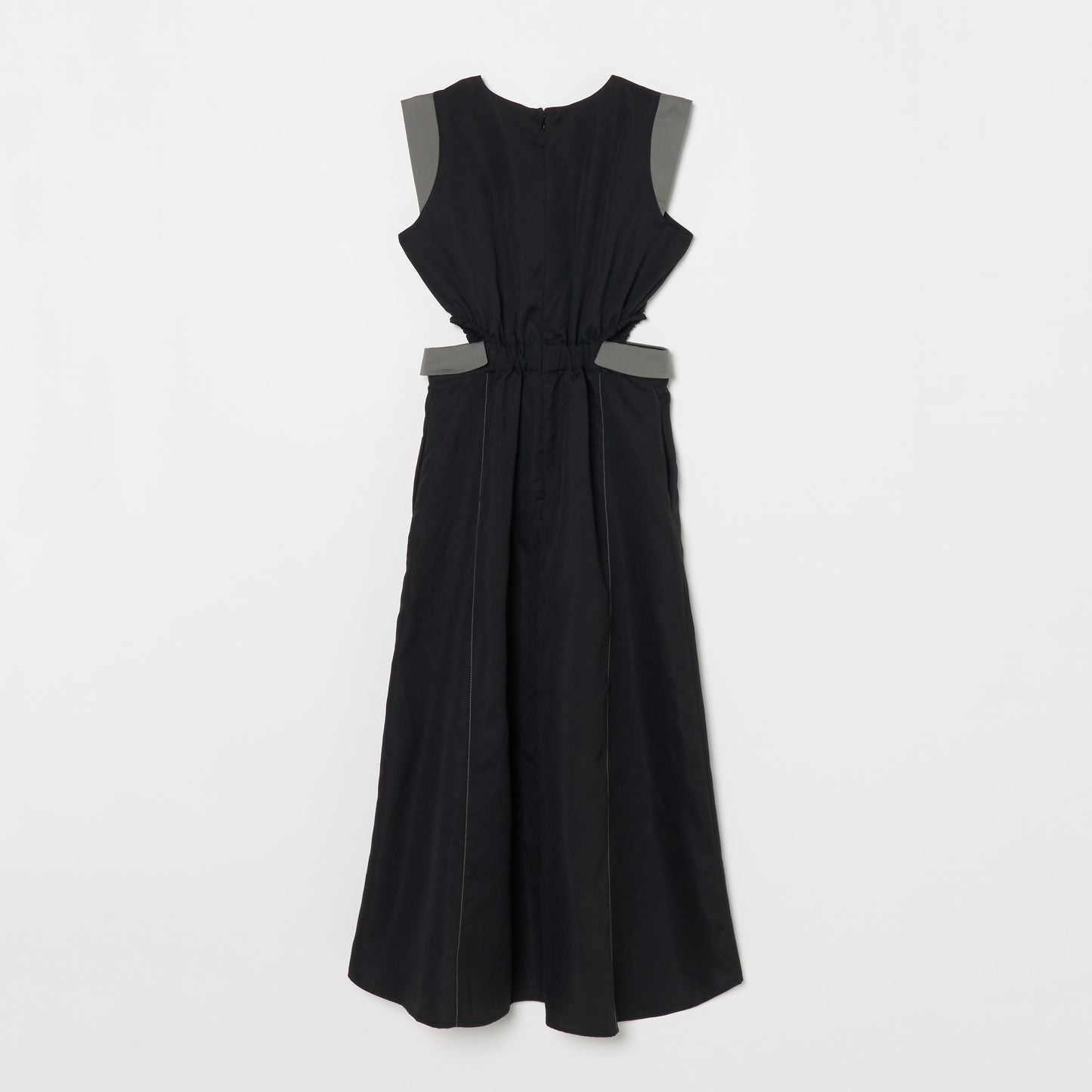 Side Open Flap Stitch Dress
