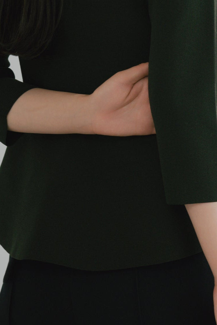 Peplum Spring Knit Tops