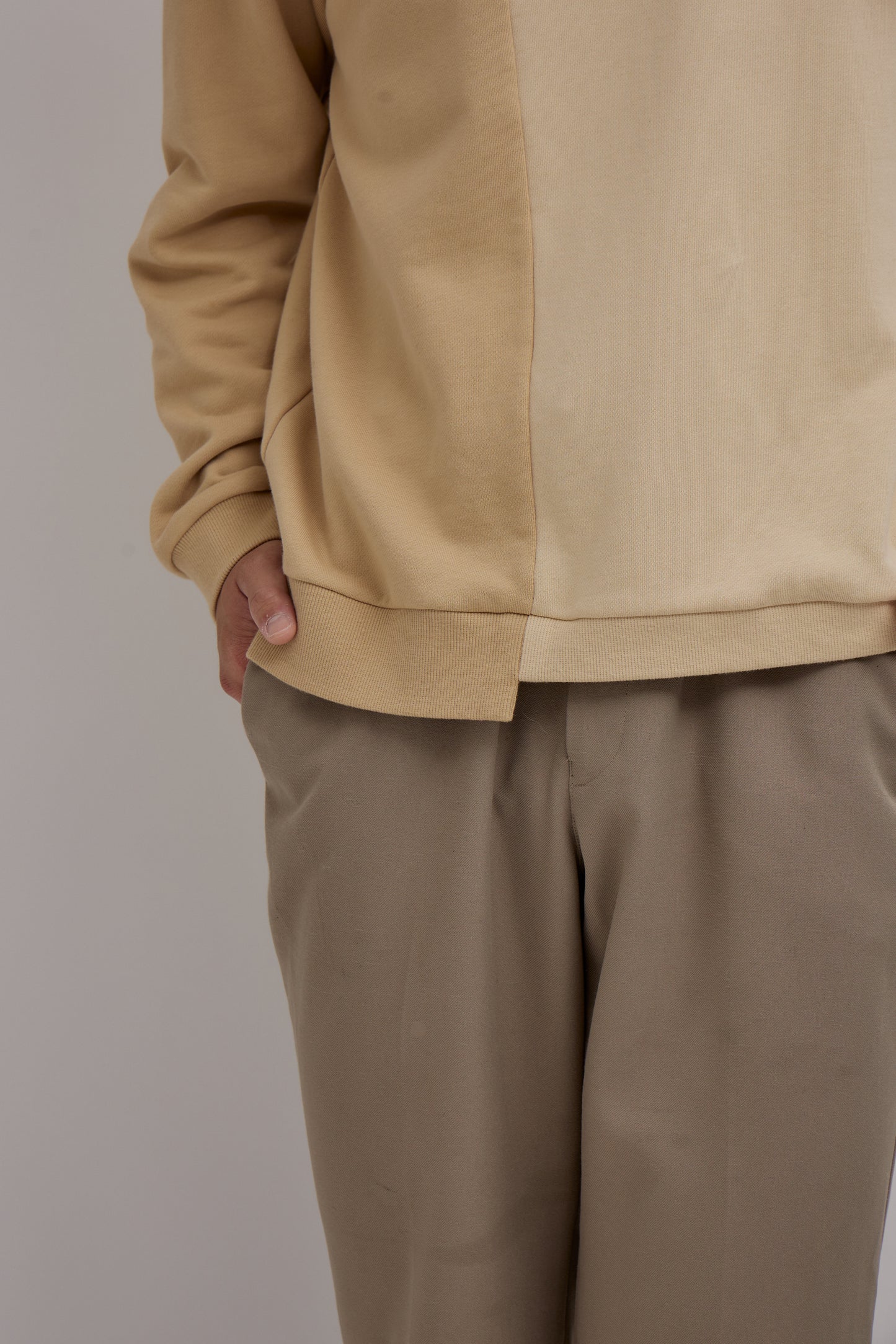 Logo Unisex Blocking Sweatshirt