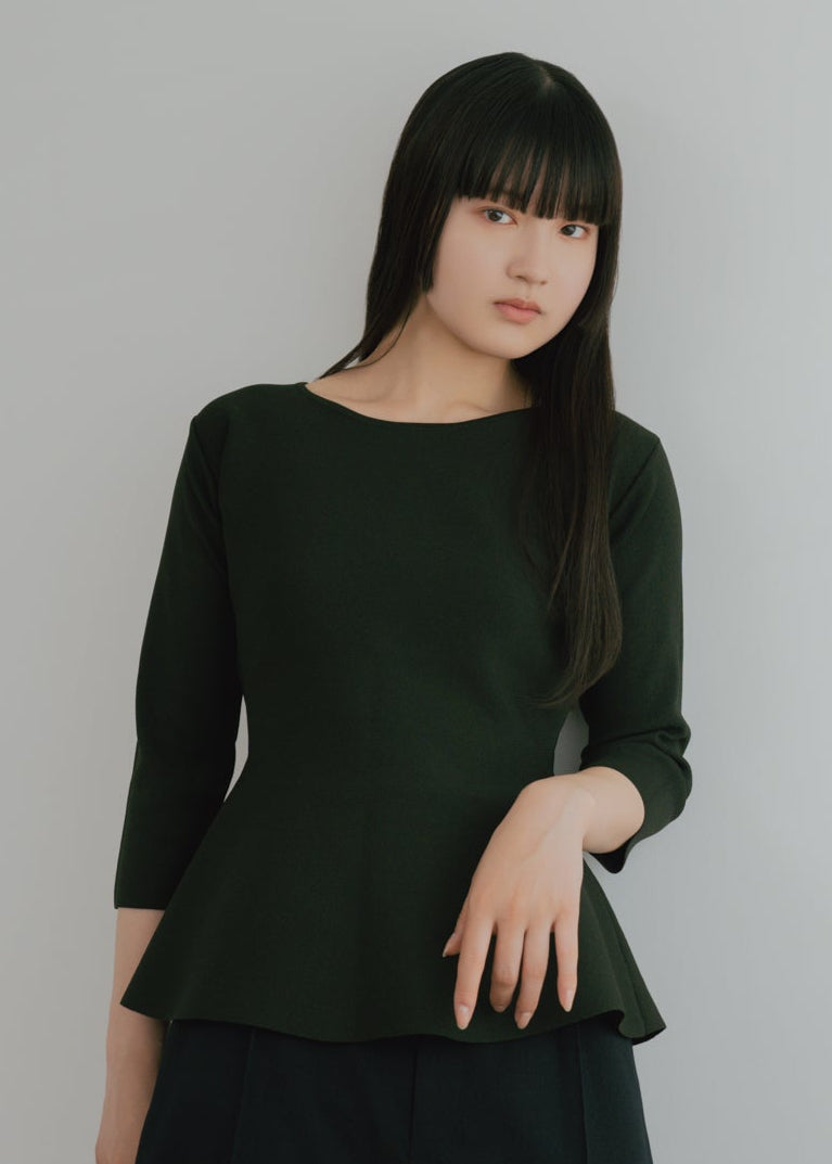 Peplum Spring Knit Tops