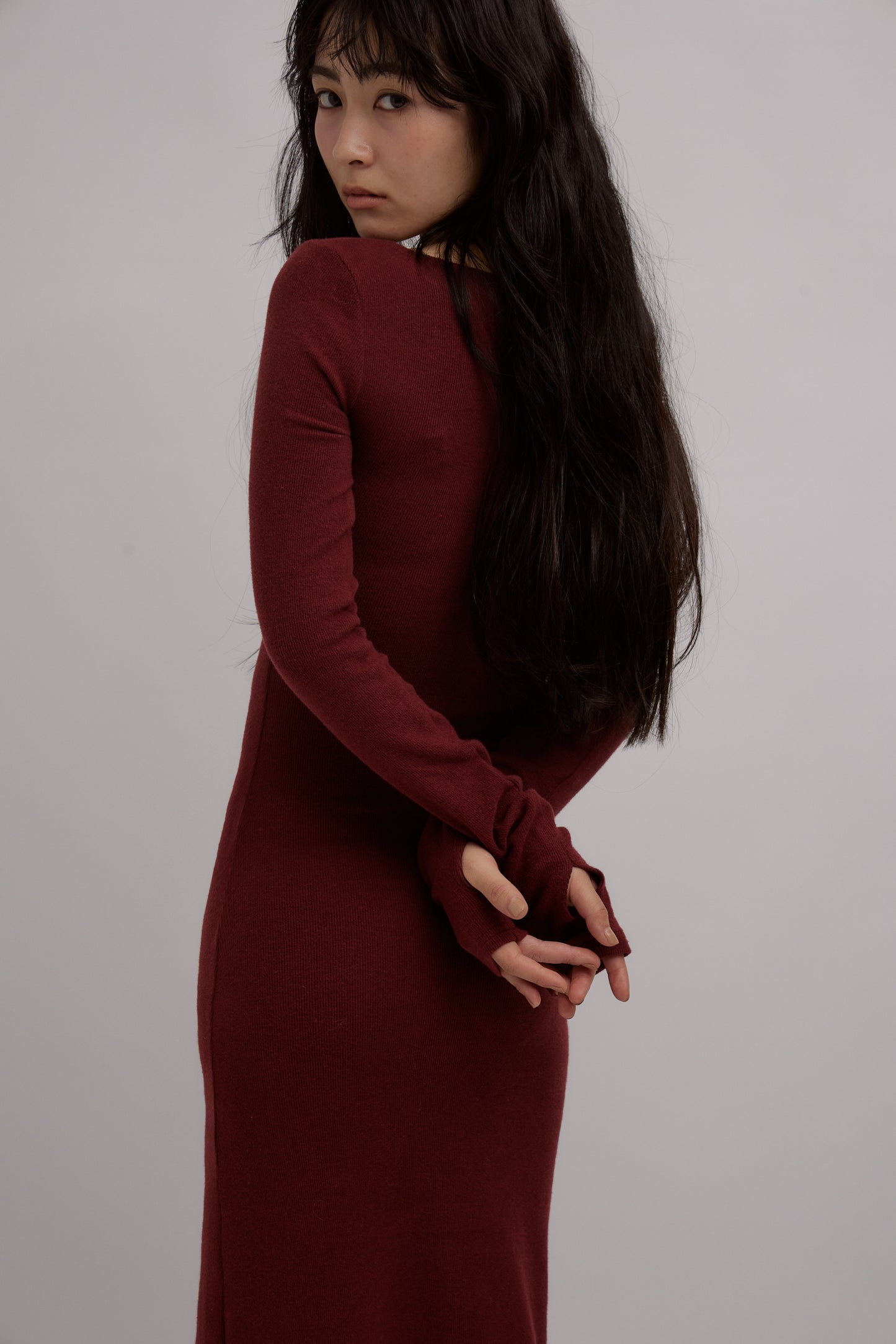 Layered Nuance Cutout Dress