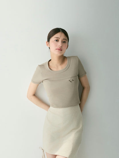 Back Open Mini T-shirt