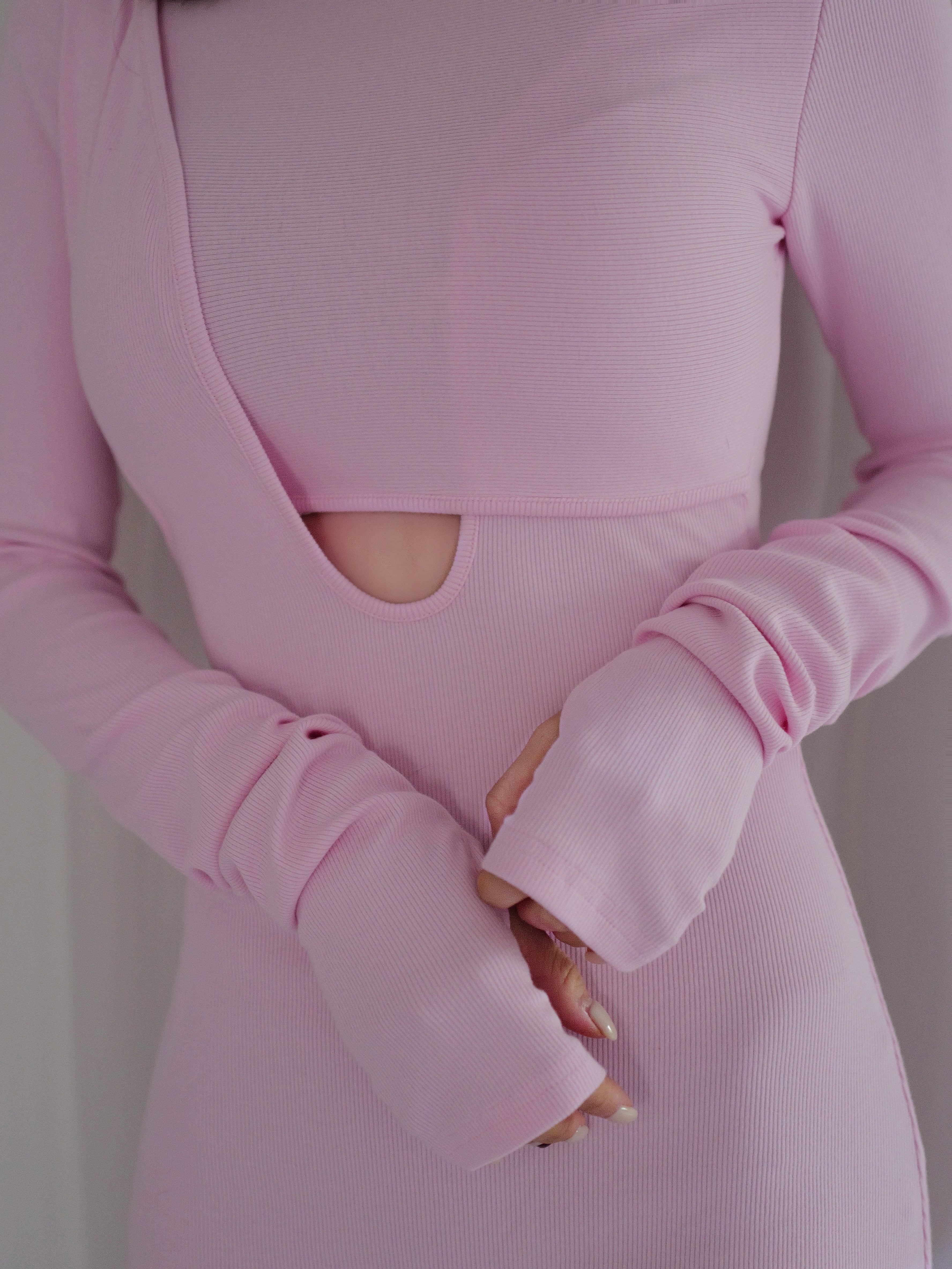 最終値下 vallan Layered Nuance Cutout Dress 【公式通販】