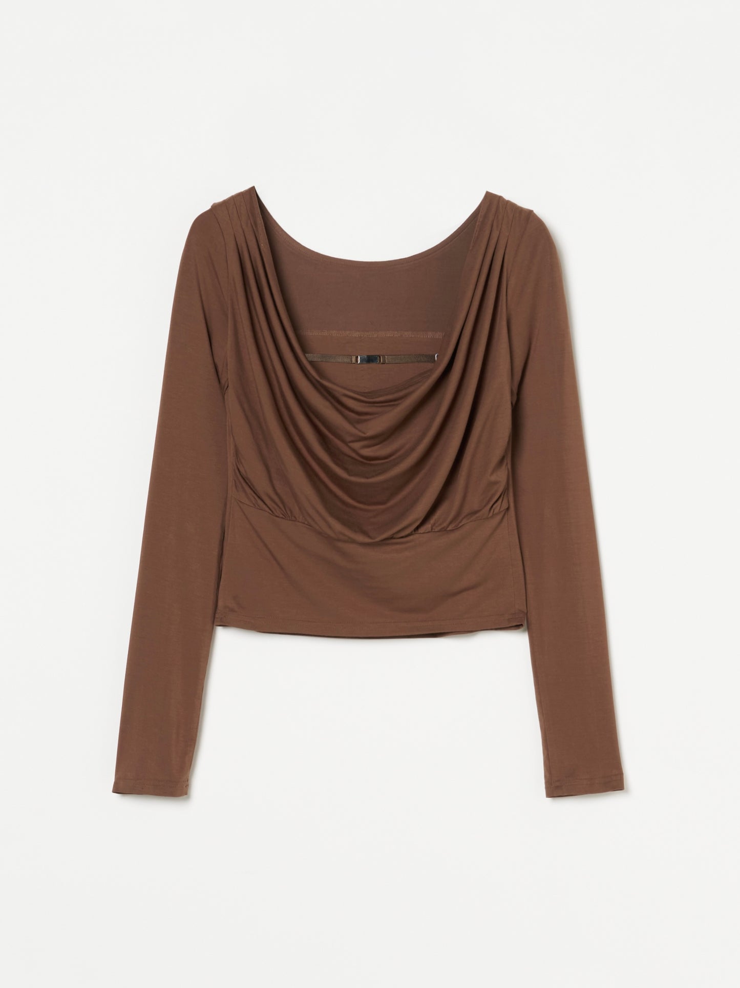 Drape Back Metal Top