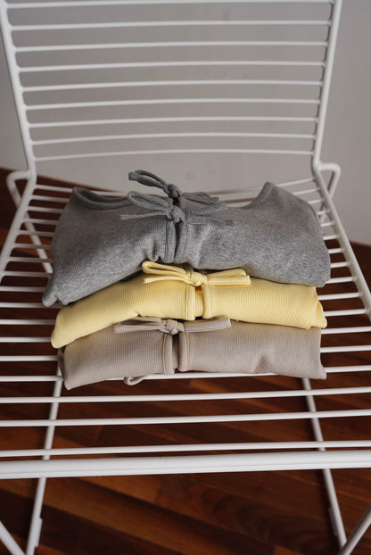 Rib Ribbon Cardigan
