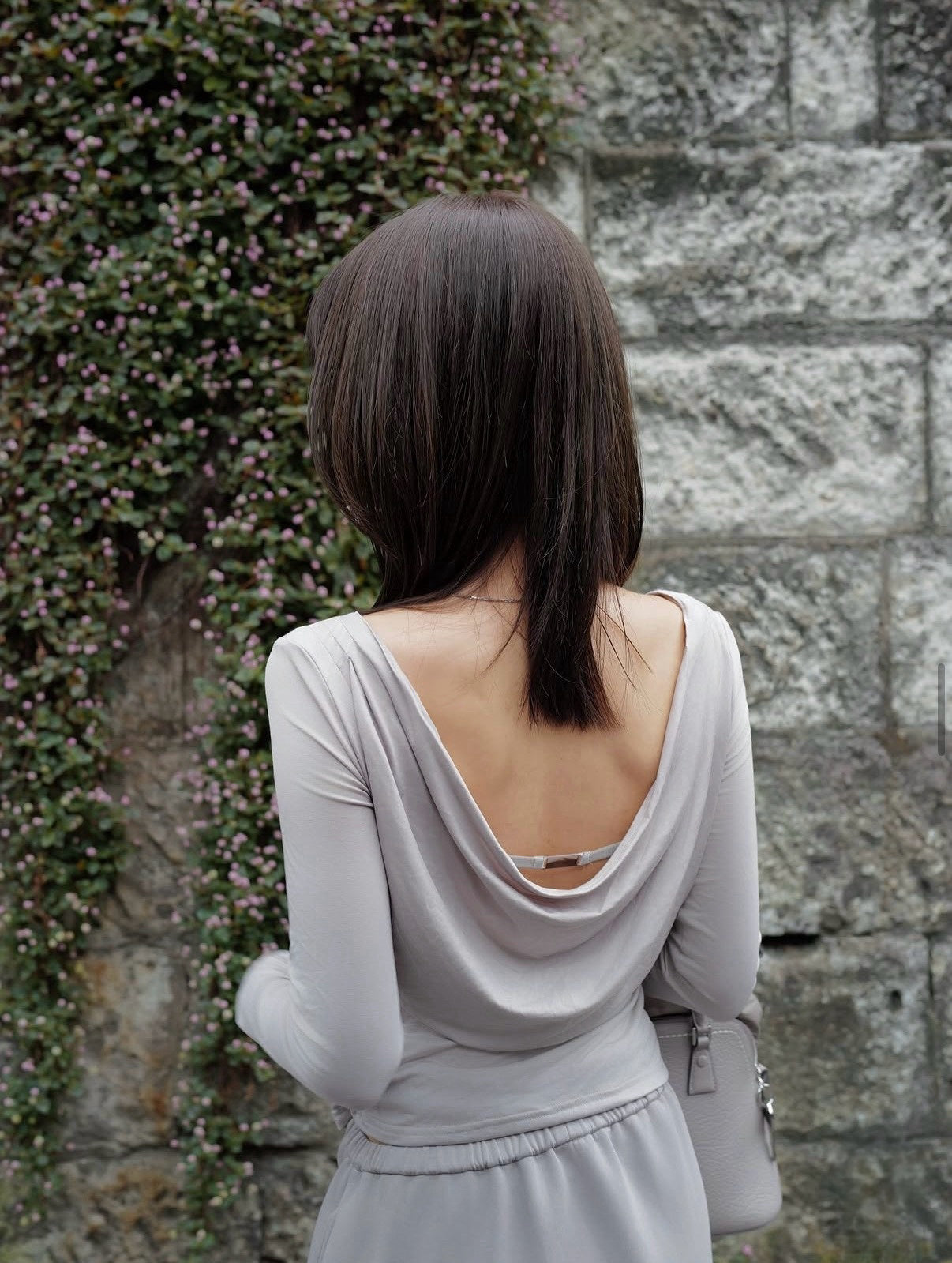 Drape Back Metal Top