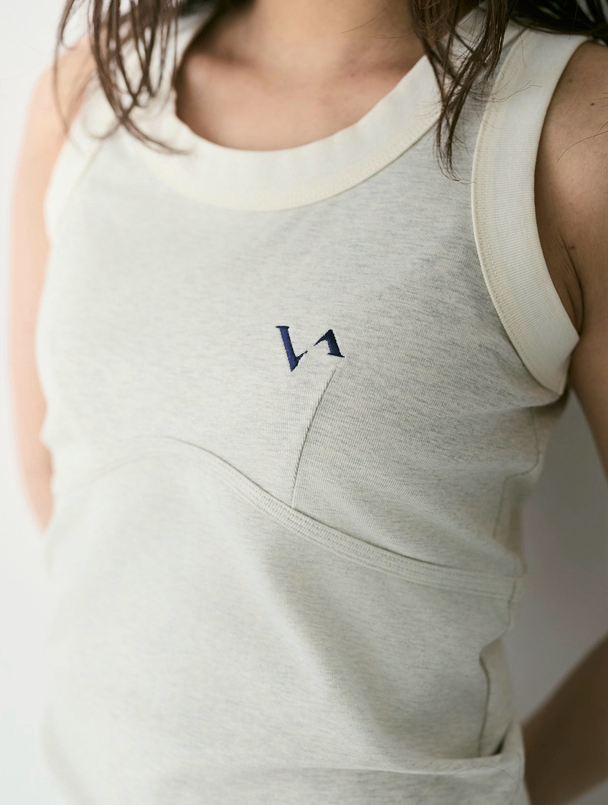 Wavy Line Mini Tank Tops