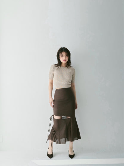 Cutline Mermaid Skirt