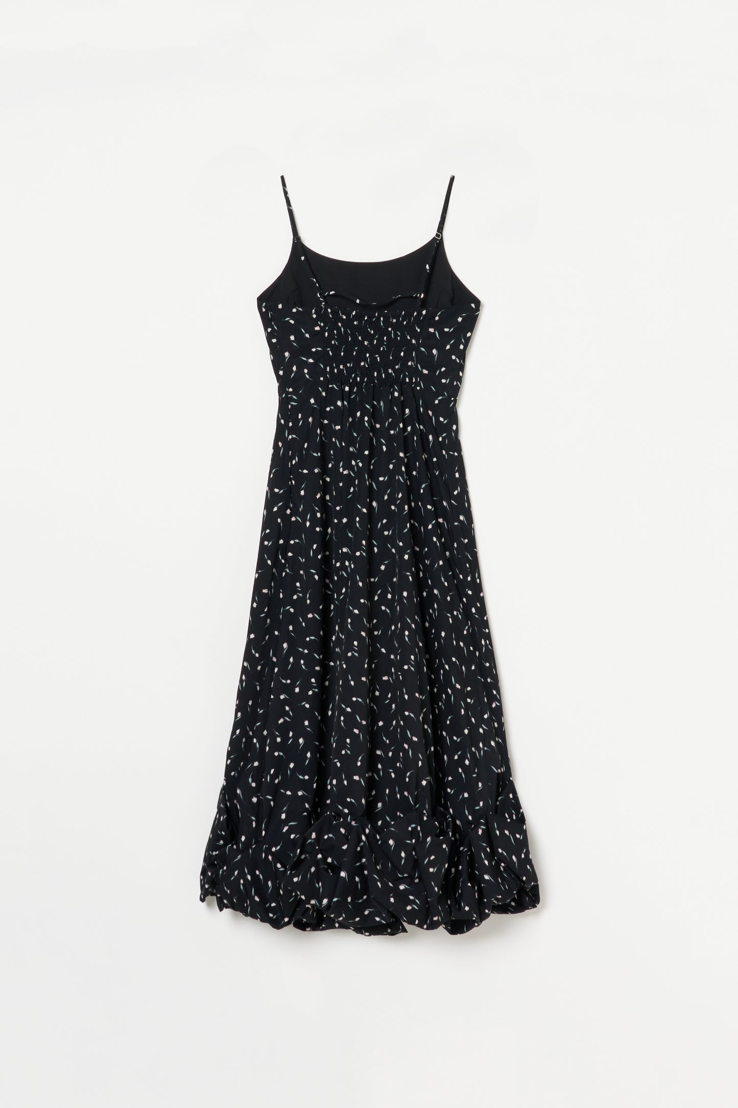 Floral Balloon Hem Dress