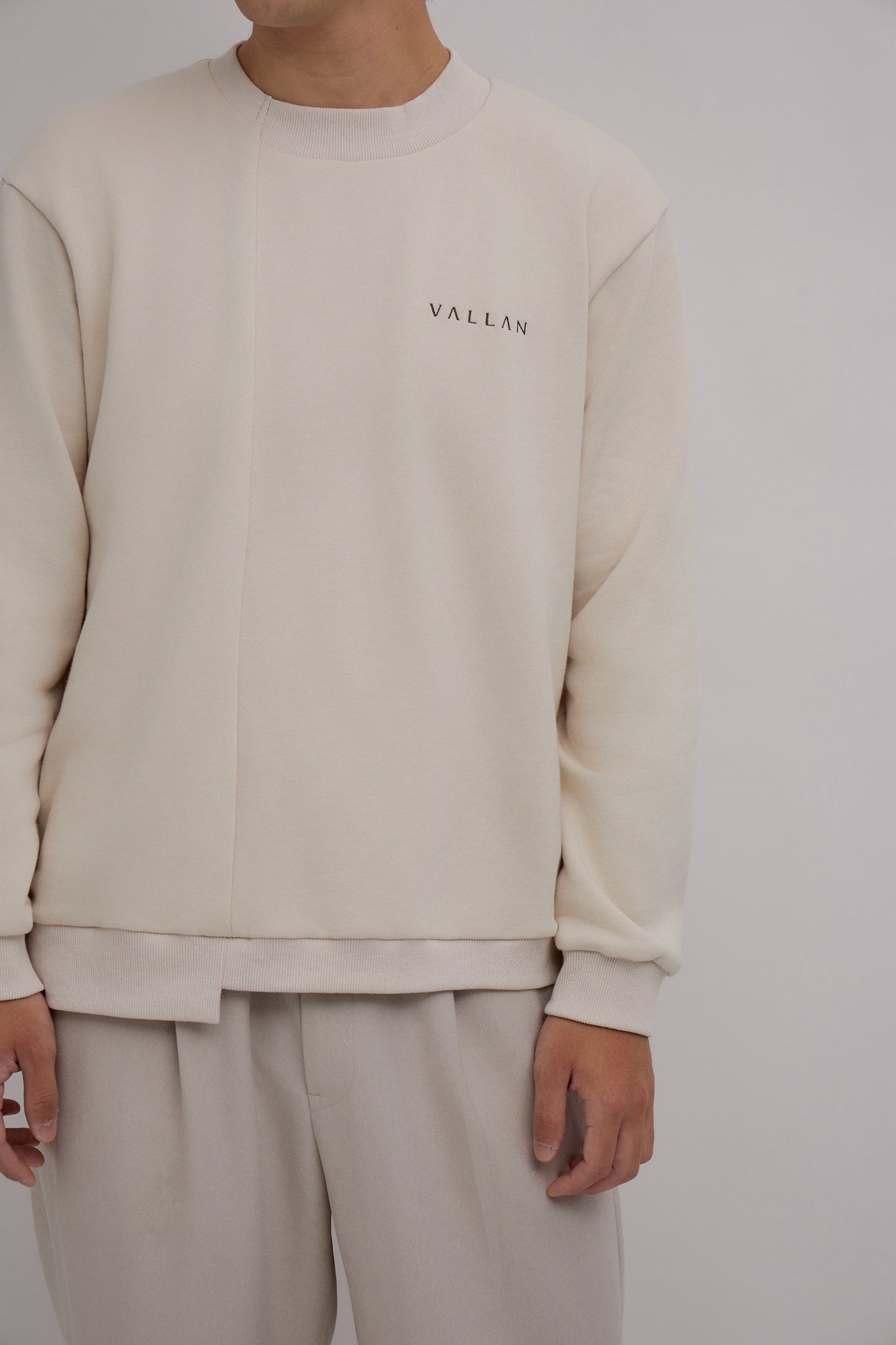 Logo Unisex Blocking Sweatshirt