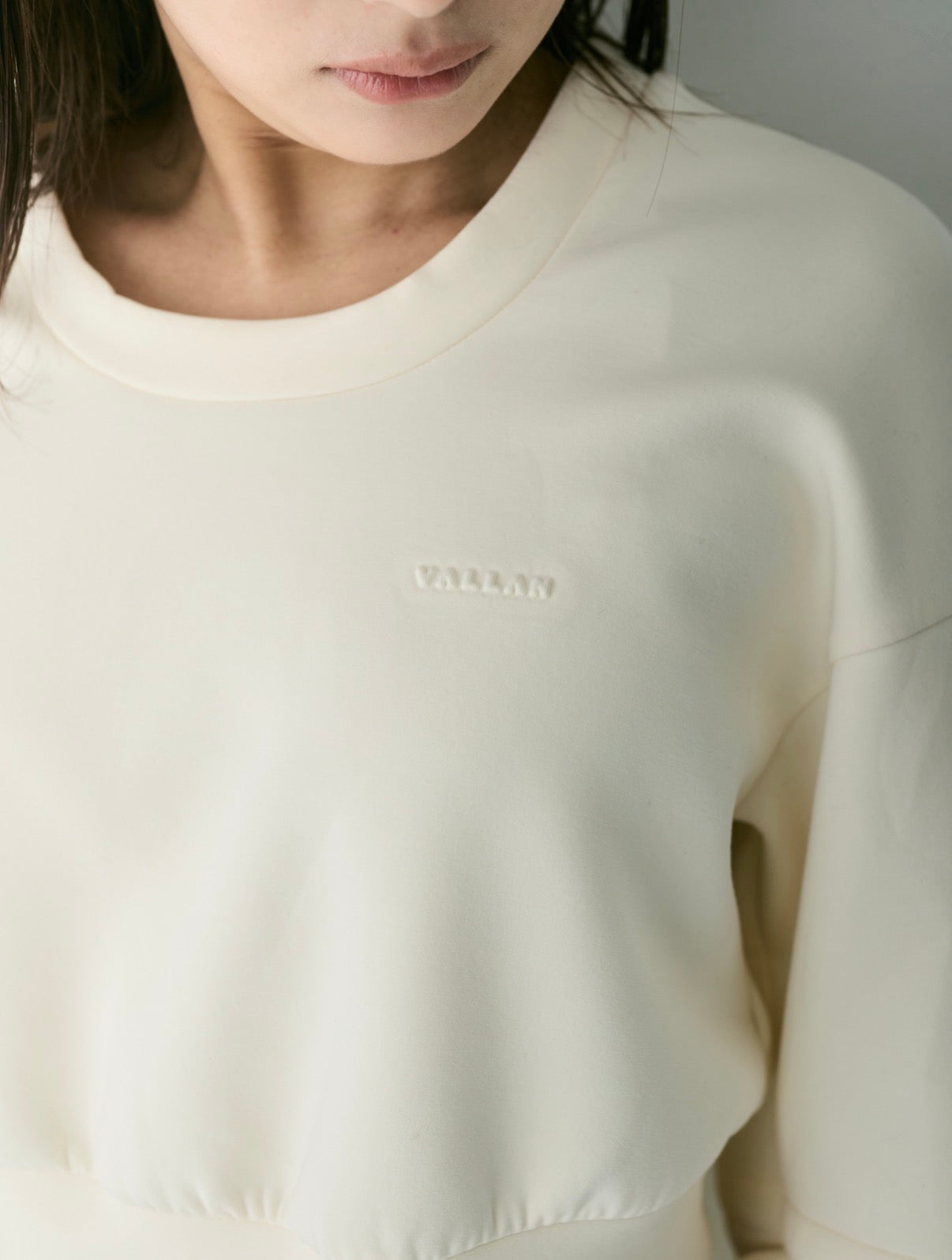Emboss Cutout Sweat Set Up