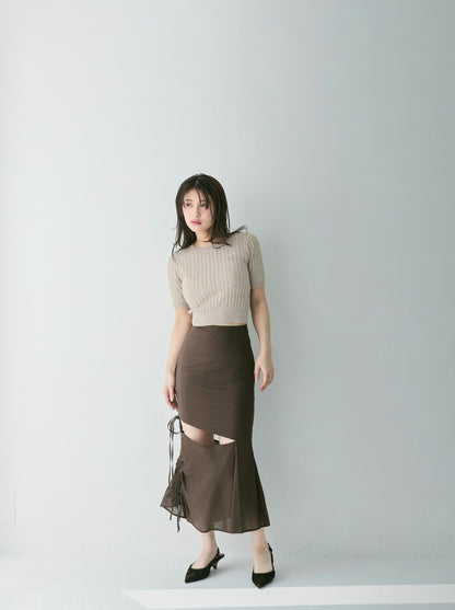 Cutline Mermaid Skirt
