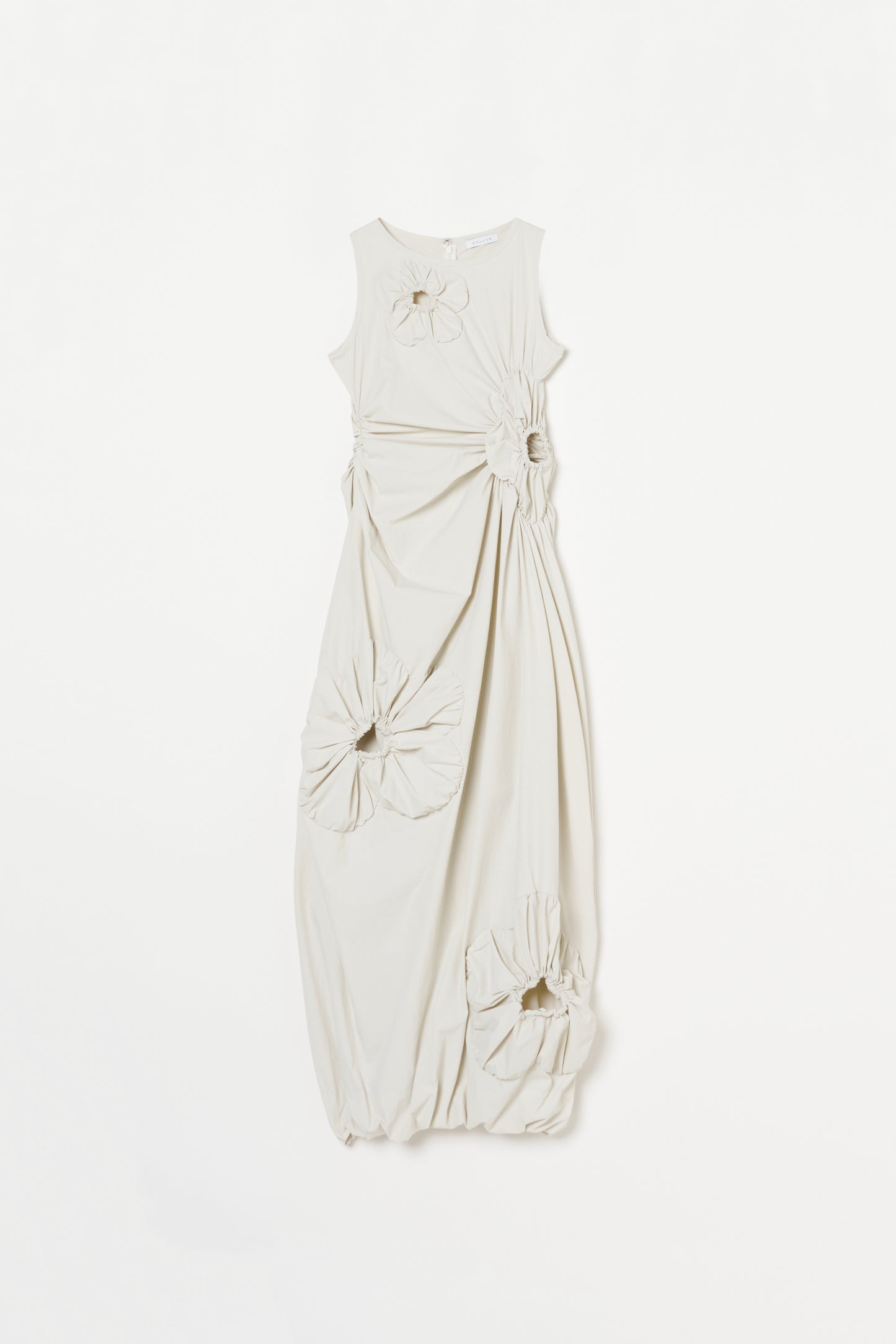Blooming Cutout Tie Dress
