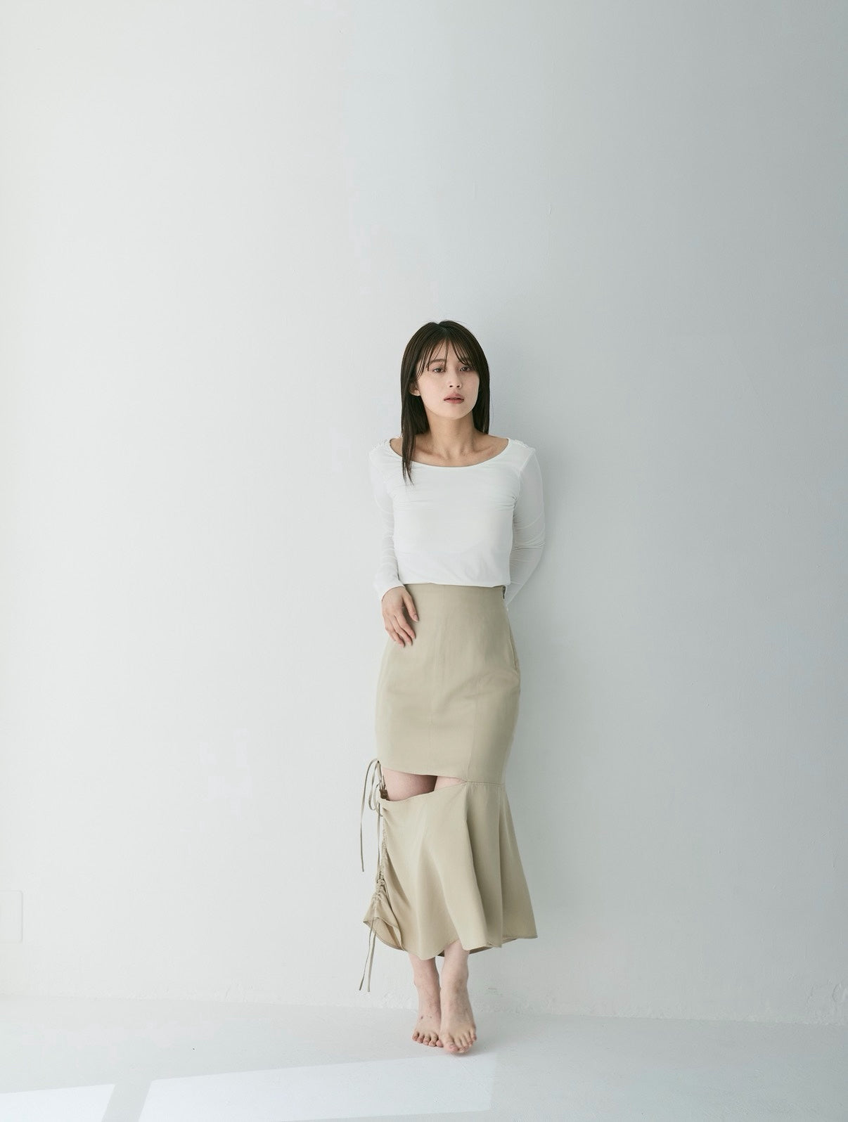 Drape Back Metal Top