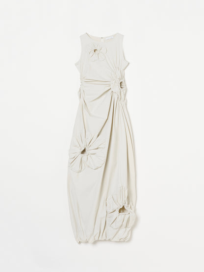【受注販売】Blooming Cutout Tie Dress