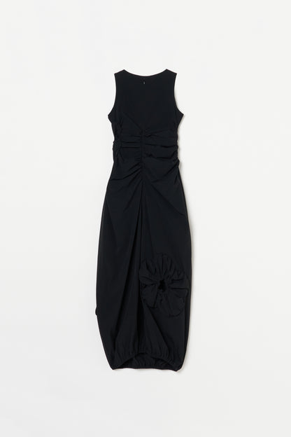 Blooming Cutout Tie Dress