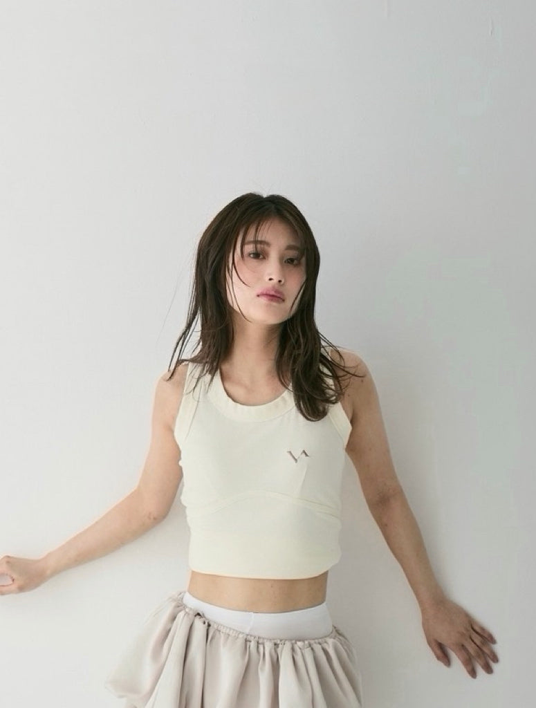 Wavy Line Mini Tank Tops