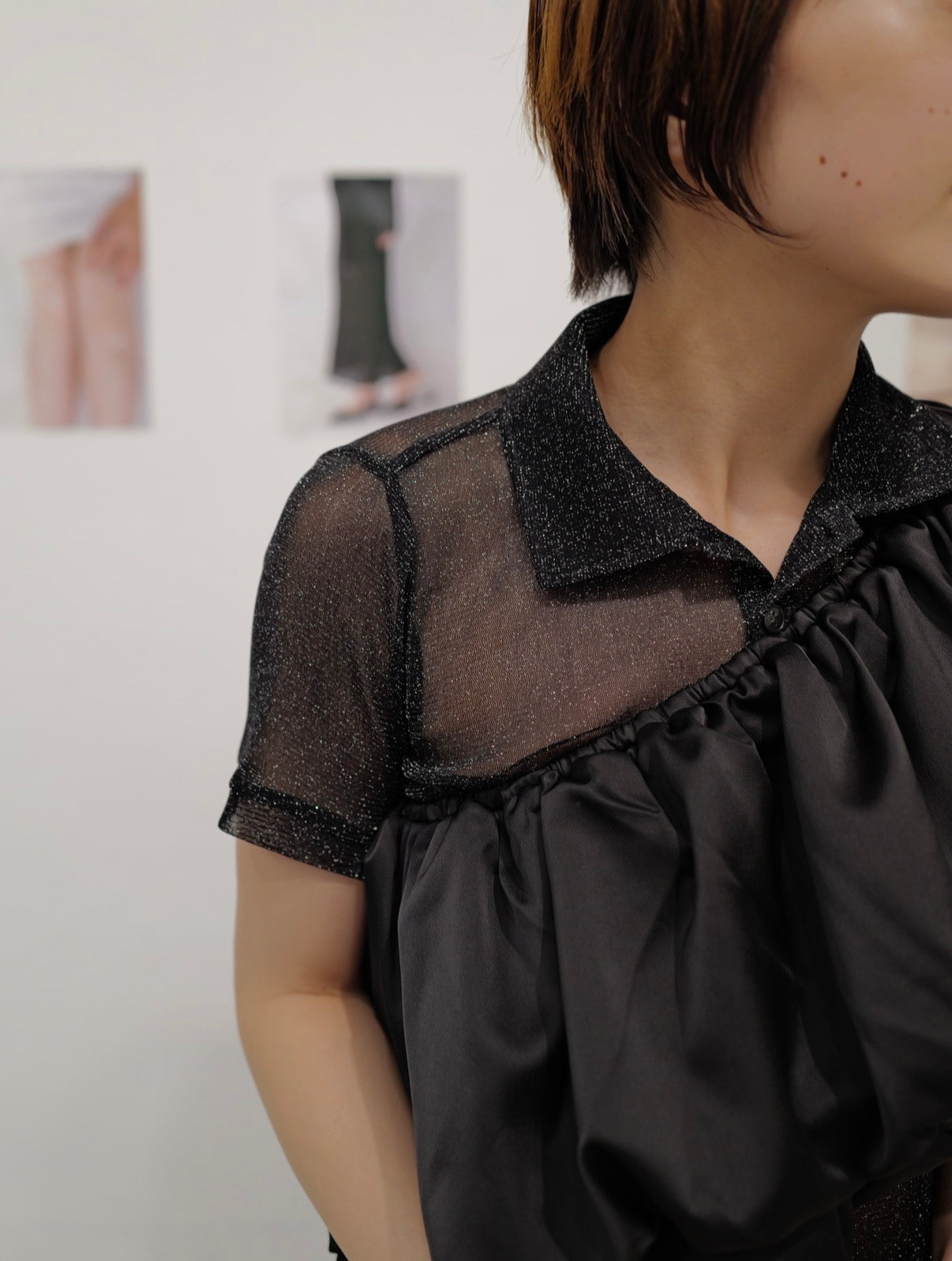 Sparkle Sheer Polo