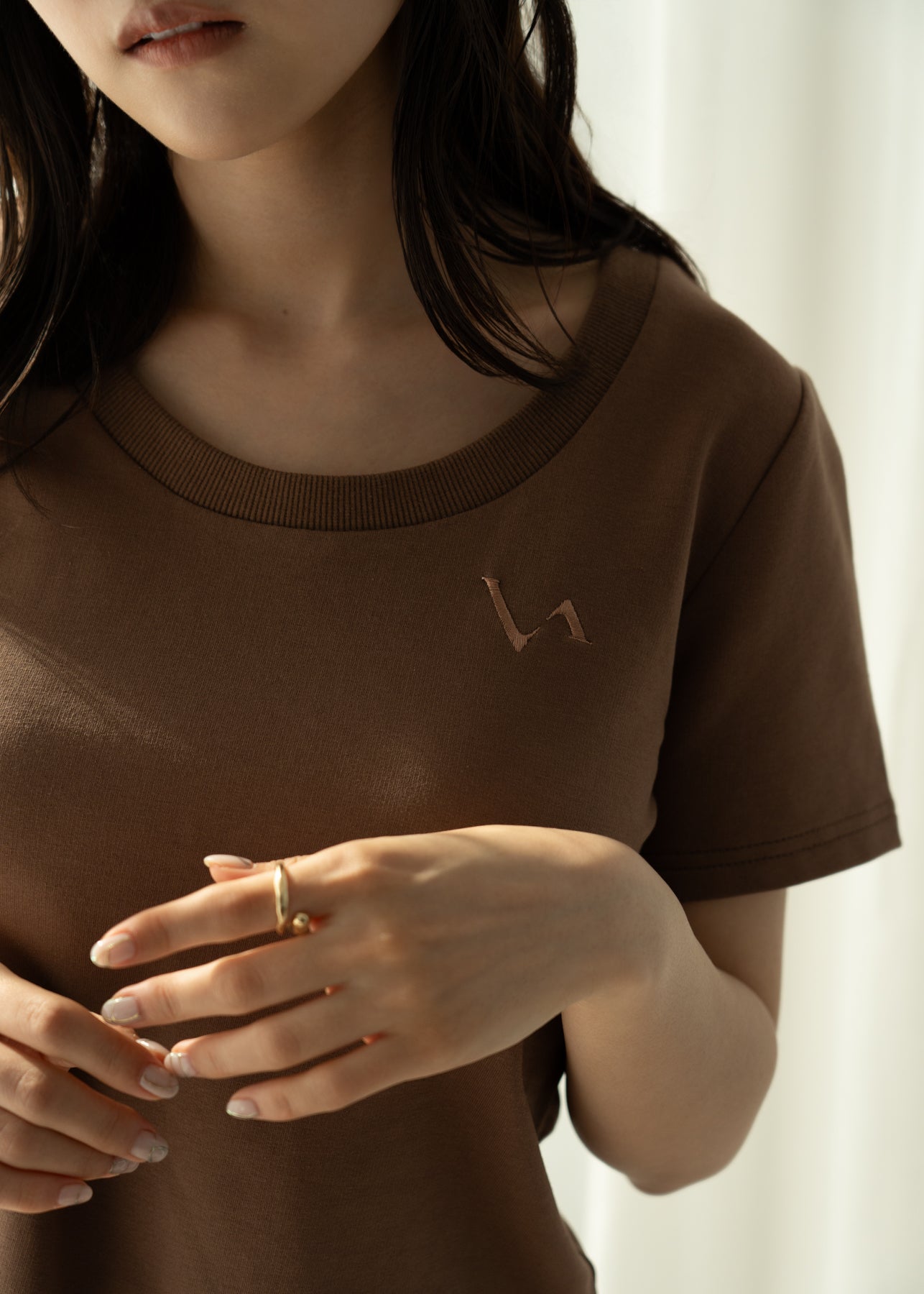 Logo Embroidery Mini T-shirt